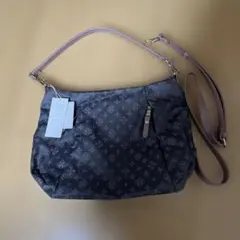 russet 2wayバッグ　グレー・ピンク