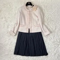 【L相当】INDIVI他 セレモニースーツ セット ママスーツ 入学 入園