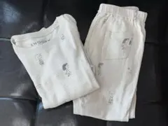 ジェラートピケ　ジェラピケ　キッズ　ルームウェア　パジャマ　スヌーピー　セット