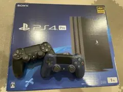 PS4 Pro 1TB Jet Blackとコントローラー2つ