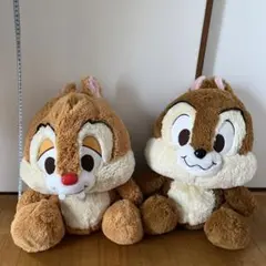 チップ＆デール　ぬいぐるみ