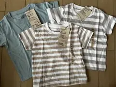 無印良品　あたまするっとTシャツ 3枚セット 80 新品未使用