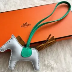 未使用 エルメス HERMES ロデオ ペガサス PM バッグ チャーム B刻印