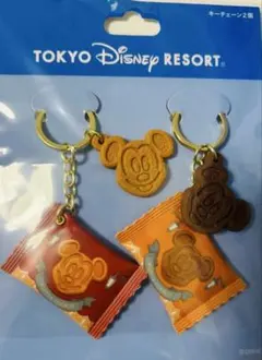 TDR ディズニーミッキー ワッフルキーチャーム