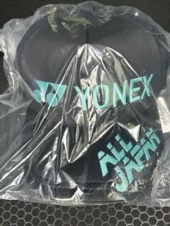 YONEX ALL JAPAN キャップ ブラック×ブルー