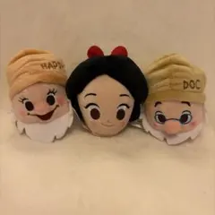 白雪姫 7人の小人 ぬいぐるみパーツ カスタムカチューシャ用 香港