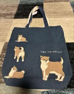 柴犬イラスト トートバッグ
