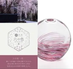 お値下げ！新品♡ 津軽びいどろ　一輪挿し　石塚硝子　アデリア　六の色　花のサムネイル