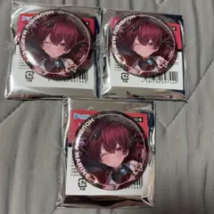 宝鐘マリン オンリー缶バッジ art Selection 3点セット