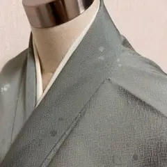 KJ3508 洗える着物 小紋 身丈165cm ポリエステル 化繊 トールサイズ