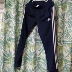 adidas ネイビー ジャージパンツ 3本ライン