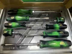 未開封 MAC マックツール 2013年限定ライムキャンディ 貫通ドライバーグリップセット : MAC TOOLS マックツール ドライバーグリップ 限定