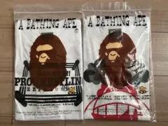 未使用 】BAPE × 阪神タイガース コラボTシャツ ホワイト M エイプ 
