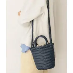 【美品】チビフェイクレザーメッシュバケツ／ロデスコ（RODE SKO）