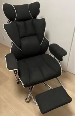 ゲーミングチェア ブラック【引き取り限定】