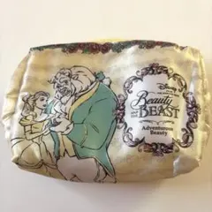 【美品】美女と野獣 ポーチ