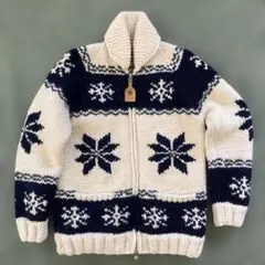 カナディアンセーター　Mサイズ ウール100%