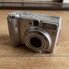 Canon PowerShot A570 ISシルバー 動作確認済 単三電池使用 - メルカリ