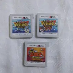 3DSソフトのみ　妖怪ウォッチ系３本まとめ　動作確認済み