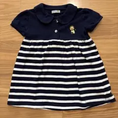 バーニーズニューヨーク　子ども服　ベビー　ワンピース　サイズ80㎝　綿100%のサムネイル