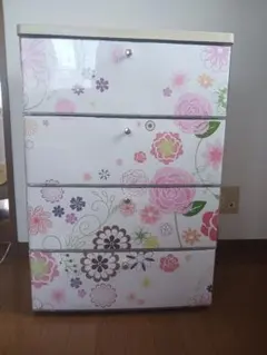 ※引き取り限定※ ニトリ　チェスト　タンス　ローチェスト　ピンク 引き取り限定※ ニトリ チェスト タンス ローチェスト ピンク - メルカリ