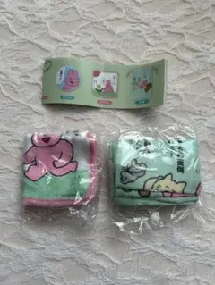 なおにゃん　グッズコレクション　ガチャガチャ 巾着 ミニタオル