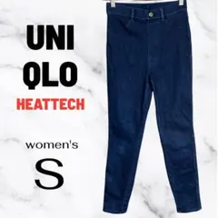 【UNIQLO】スキニーヒートテックウルトラストレッチレギンスパンツ　デニム　S