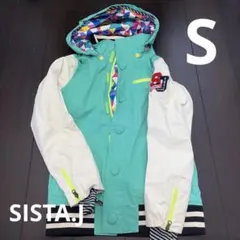 SISTA.J スノーボードウェア 女性用 フード付き Sサイズ