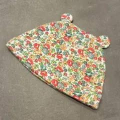 babyGap 花柄耳付き帽子 3-6ヶ月