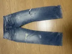 Levi's 505 ダメージ加工 ブルージーンズ W32 L33 日本製