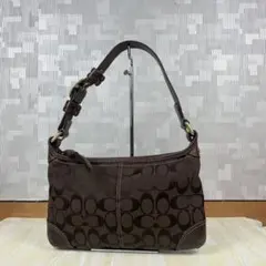 Coach コーチ ワンショルダーバッグ ブラウン系 シグネチャー 11430のサムネイル