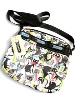 タグ付き◆LeSportsac ショルダーバッグ ネコ　レスポ　クロスボディのサムネイル