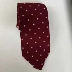 Polo by Ralph Lauren バーガンディ ドットネクタイのサムネイル