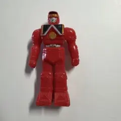 『忍者戦隊カクレンジャー』レッドサルダー、ミニソフビ フィギュア