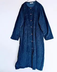 ワコールマタニティ授乳口付きワンピース Wacoal フロント開き コーデュロイ