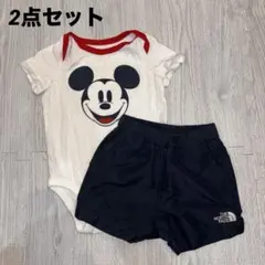 ノースフェイス GAP ロンパース ショートパンツ 男の子 80cm