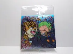 ゾロVSルッチ【新品未開封】ワンピースシールウエハースLOG.13