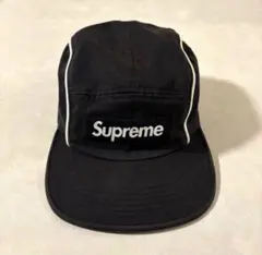 Supreme キャンプキャップ ブラック - メルカリ