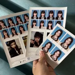 証明写真 チェキ風プリントセット - メルカリ