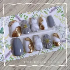 現品即発送/14358】ニュアンスネイル 人気 淡色 春夏 個性派 大人 