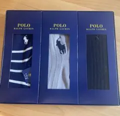 POLO RALPH LAUREN ソックス　靴下　3足セット　新品未使用