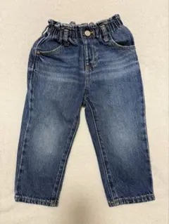 ZARAキッズ　デニムパンツ ウエストゴム 92cm