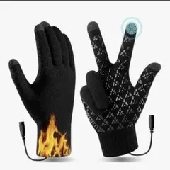 手袋 メンズ 防寒 速暖 電熱グローブ スマホ対応