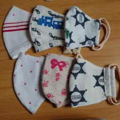 マスク　ハンドメイド6枚セットのサムネイル
