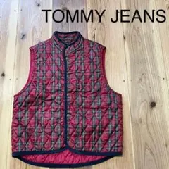 TOMMY JEANS トミーヒルフィガー ナイロンベスト キルティング
