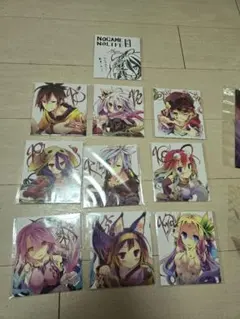 ノーゲーム・ノーライフ 購入特典イラストカード - メルカリ