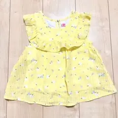 新品 kiss drop 花柄 ブラウス トップス 110