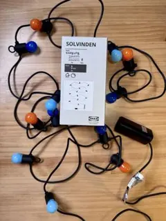 IKEA SOLVINDEN LEDストリングライト 8球