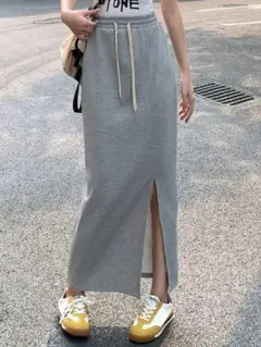 スエット ロングスカート