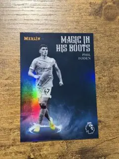 Topps Merlin Phil Foden 카드 SSP